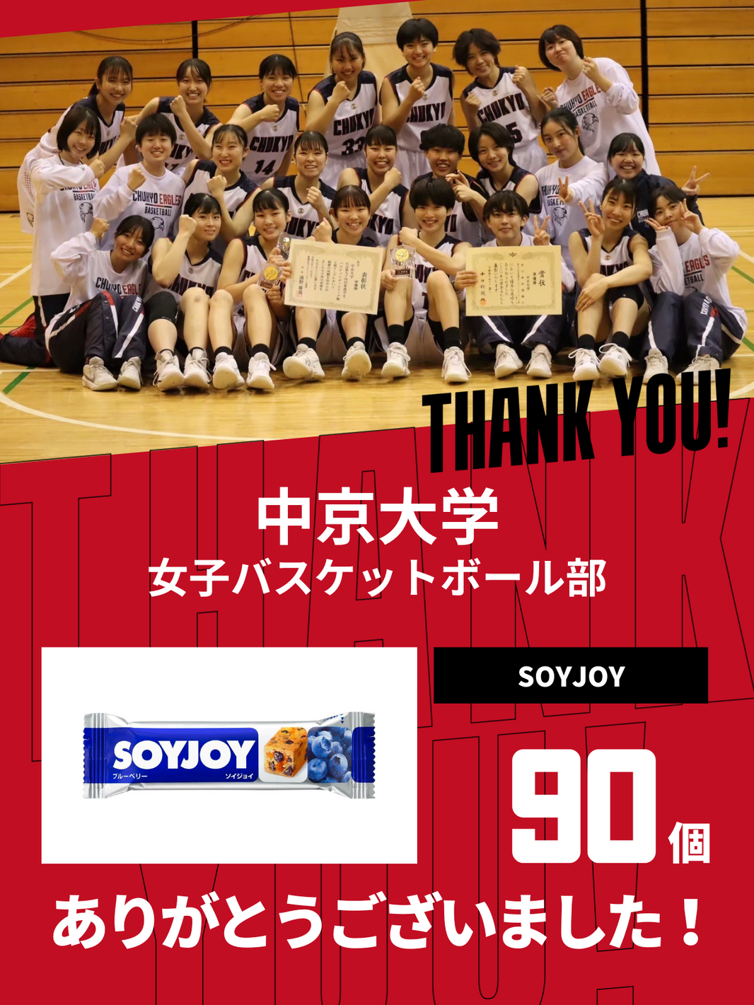 CHEER UP! for 中京大学　女子バスケットボール部vol.2